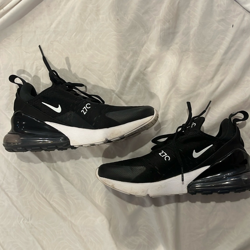 Nike black Nike air shoes. Both in size 6